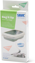 Savic Iriz med kant kattebakke - 42 cm - Bag it Up Litter Tray Bags Medium 12 stk.