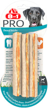 8in1 Delights Pro Dental Twisted Sticks - 75 g (3 kpl)