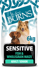 Burns Adult & Senior Sensitive - Fish & Wholegrain Maize - 6 kg