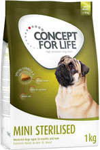 Concept for Life 1 / 1,5 kg till lågt prova-på-pris! - Mini Sterilised 1 kg