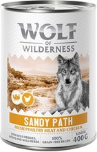 Wolf of Wilderness Senior “Expedition” 6 x 400 g - Sandy Path - Fjäderfä & kyckling