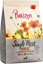 Purizon Single Meat Adult Horse & Sweet Potato with Marigold Blossoms - 1 kg