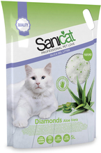 Sanicat Diamonds Aloe Vera - Ekonomipack: 5 x 5 l