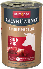 Animonda GranCarno Adult Single Protein 24 x 400 g - Okse Pur