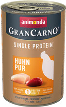 Animonda GranCarno Adult Single Protein 6 x 400 g - Kylling Pur
