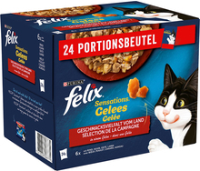Latz "Sensations" portionspose 24 x 85 g - Forskellige smagsvarianter fra landet i gelé