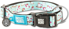 Max & Molly Smart ID Unicorn halsband - Stl. L: 39-62 cm halsomfång, B 25 mm