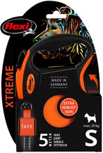 flexi Xtreme reim-bånd orange, 5 m - S: inntil 20 kg