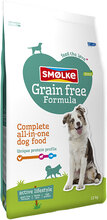 Smølke spannmålsfritt hundfoder för vuxna - Dubbelförpackning: 2 x 12 kg
