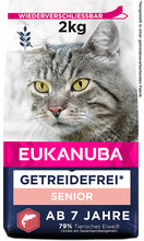 Eukanuba Senior Grain Free rikt på laks - 2 kg