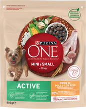 Purina One Mini Active Kylling & ris - 800 g