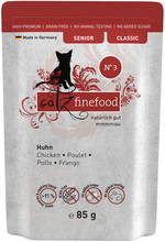 catz finefood Senior 16 x 85 g - No. 3 Kylling