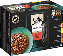 Sheba 12 x 85 g portionspåsar - Selection in Sauce