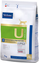 Virbac Veterinary HPM Cat Urology Dissolution & Prevention U2 - Ekonomipack: 2 x 7 kg