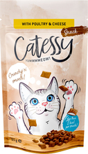 Catessy Snacks -säästöpakkaus 3 x 65 g - siipikarja, juusto & tauriini