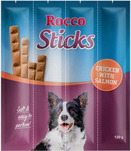 Ekonomipack: Rocco Sticks 36 st - Chicken & Salmon 36 st (360 g)
