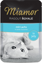 Miamor Ragout Royale i gelè 44 x 100 g - Laks