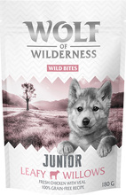 Blandet pakke: Wolf of Wilderness - Wild Bites - Junior: Leafy Willows - Kalv (540 g)