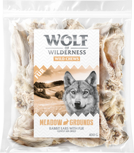 Wolf of Wilderness ENKELTBOKS 1 x 400 g - Wolf of Wilderness - kaninører med pels 800 g