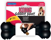 KONG Extreme Goodie Bone - Medium, musta: P 6,5 x L 17,8 x K 4,5 cm