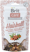 SÆRPRIS! Brit Care Hairball kattesnack - 3 x 50 g
