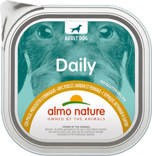 Almo Nature Daily -säästöpakkaus 18 x 300 g - kana, kinkku & juusto