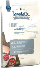 Økonomipakke: 2 x 10 kg Sanabelle tørfoder - Light