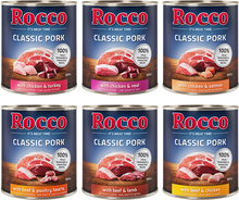 Ekonomipack: Rocco Classic Pork 24 x 800 g - Mix: 6 sorter