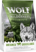 Wolf of Wilderness "Untamed Grasslands" hest – uten korn - 300 g