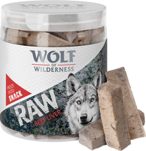Wolf of Wilderness - RAW Snacks - Oxlever (90 g)