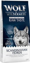Wolf of Wilderness "The Taste of Scandinavia" - Økonomipakke: 2 x 12 kg