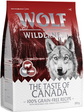 Prova-på-pris! Wolf of Wilderness torrfoder för hund! - The Taste Of Canada (300 g)