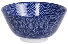 Risskål Nippon Blue Bowl Dots Tokyo Design Studio Ø12 cm.