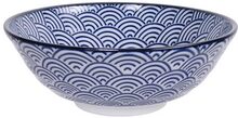 Soba Skål Nippon Blue Bowl Waves Tokyo Design Studio Ø21 cm.