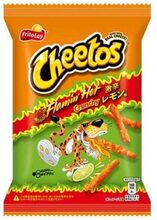 Japan Cheetos Lime Flamin Hot 65 g.