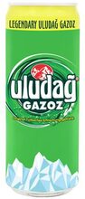 Uludag Gazoz Læskedrik frugtsmag 330 ml.