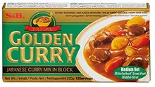 S&B golden curry mix medium hot 220 g.