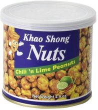 Khao Shong Peanuts Chili-Lime 140 g.