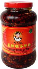 Lao Gan Ma chili olie (crispy chili) 700 g.