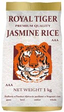Jasmin Ris Premium Royal Tiger kvalitet 1 kg.