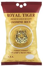 Jasmin ris premium GOLD kvalitet Royal Tiger 5 kg.