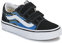 Vans Sneakers Old Skool V PIXEL FLAME BLACK/BLUE
