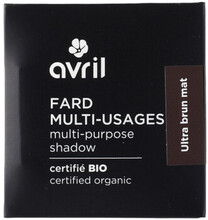 Avril Luomivärit Certified Organic Eyeshadow - Ultra Brun Mat