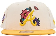 New-Era Keps MLB FLORAL 9FIFTY ATLBRA