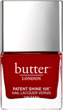 Patent Shine 10X Nail Lacquer, 11ml, Her Majesty's Red