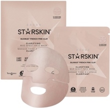 SILKMUD™ Pink French Clay Purifying Mud Sheet Mask, 12g