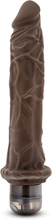 Dr. Skin Cock Vibe 8 Chocolate 25cm Värisevä dildo
