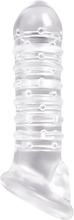 NS Novelties Renegade Ribbed Extension Clear Penis sleeve