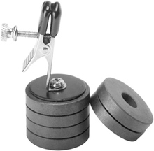 Master Series Onus Nipple Clip With Magnet Weights