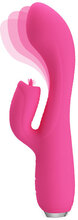 Pretty Love Doreen Pink Rabbitvibrator med roterende tunge
